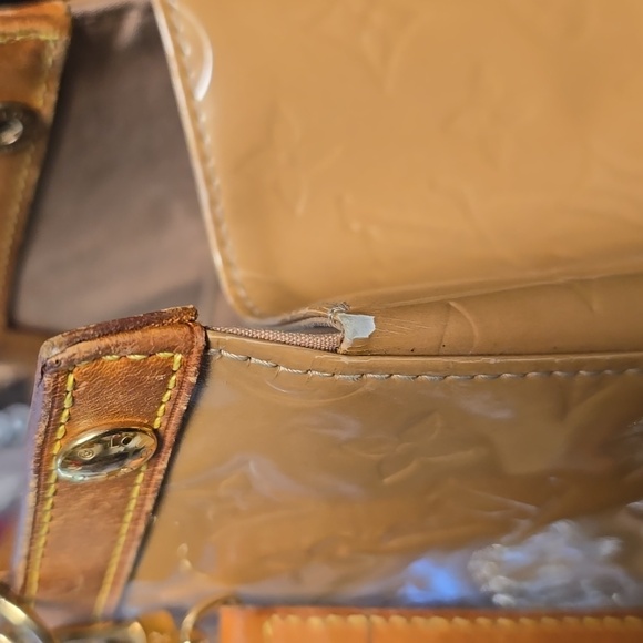 Vernis louis vuitton satchel shoulder bag with strap - Picture 3 of 14